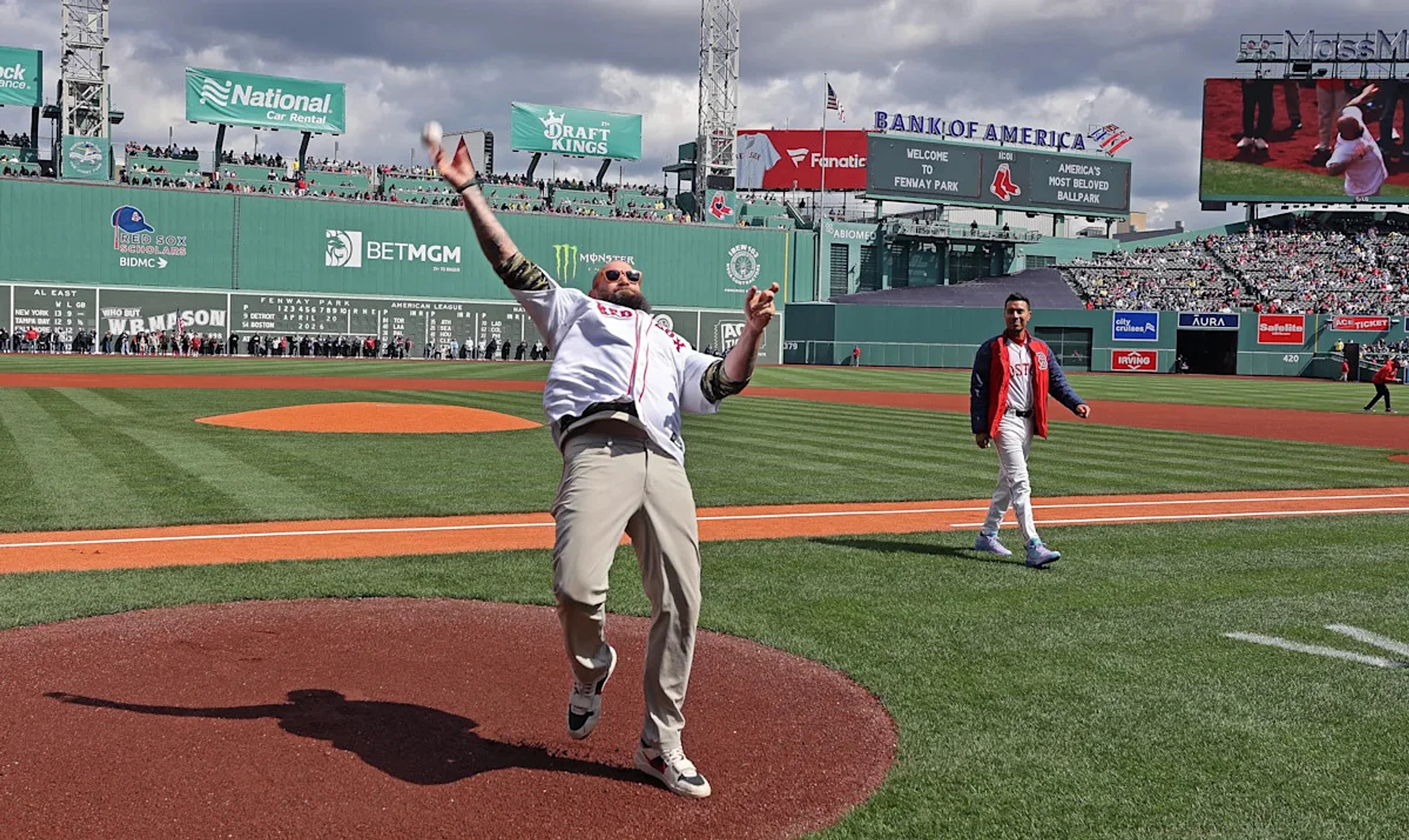 Thirteen years later, Red Sox still celebrate Patriots' Day with those special 'Boston' home jerseys