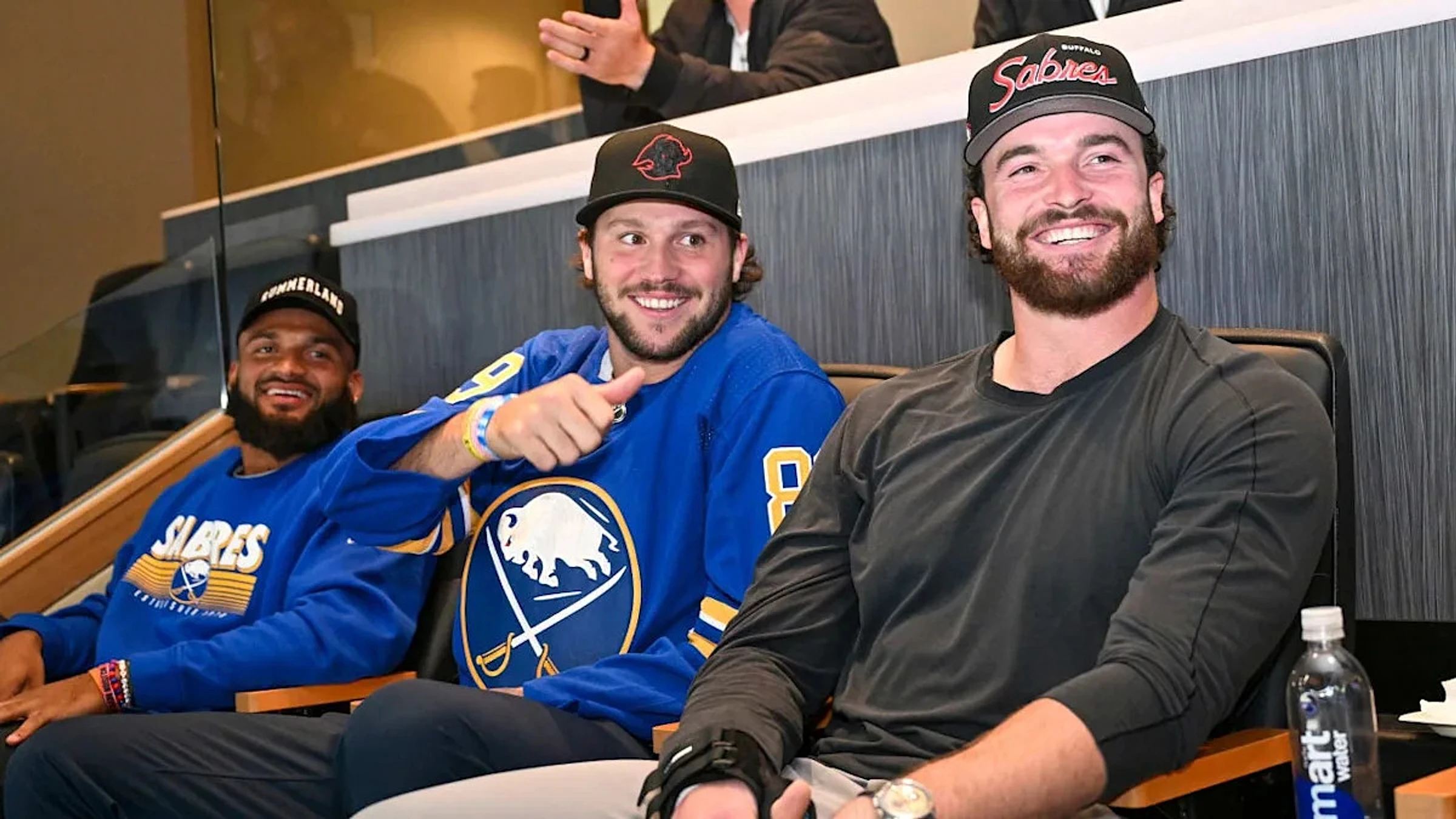 The Sabres even have Bills QB Josh Allen buzzing