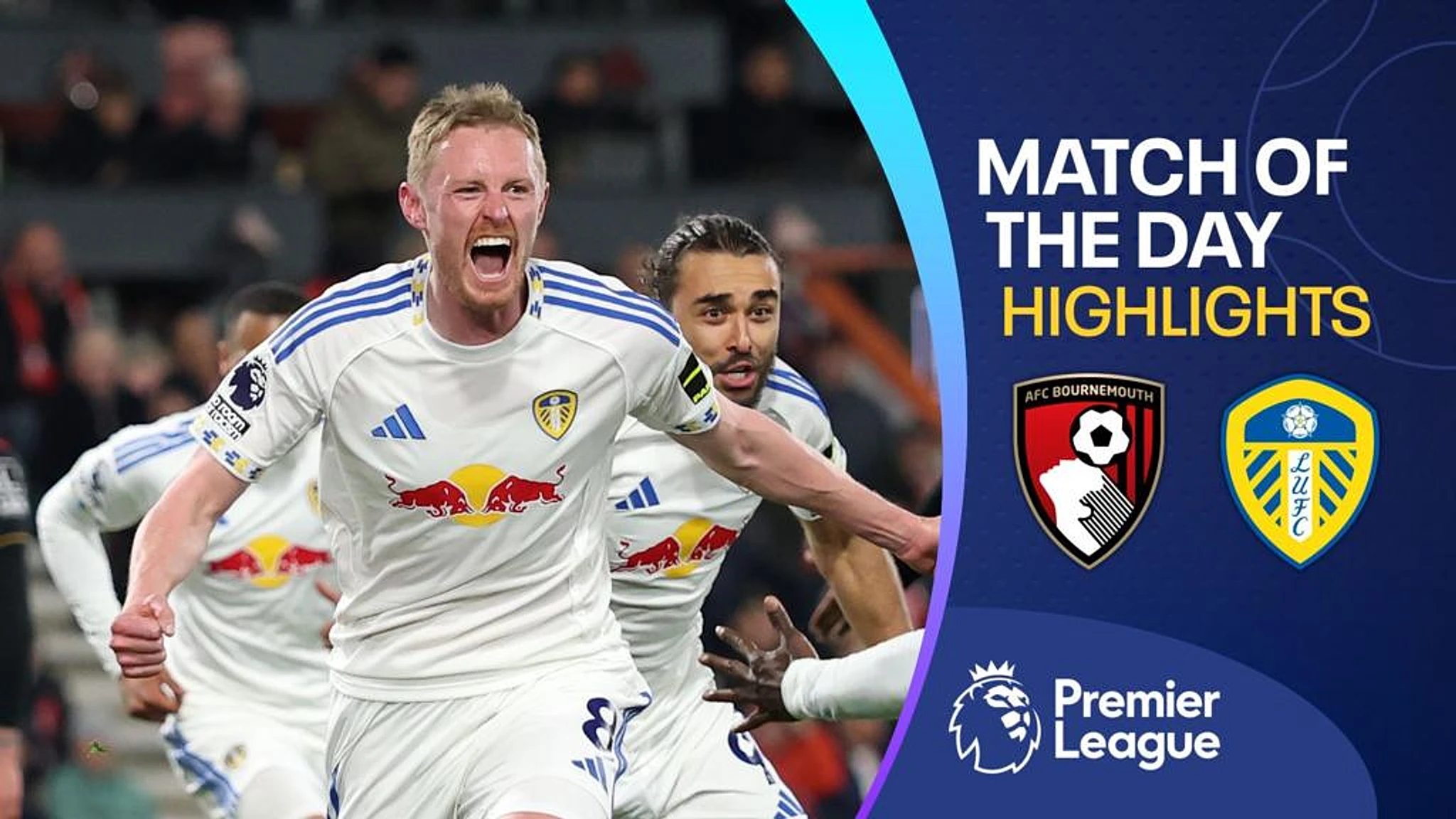 Leeds score late to earn draw at Bournemouth
