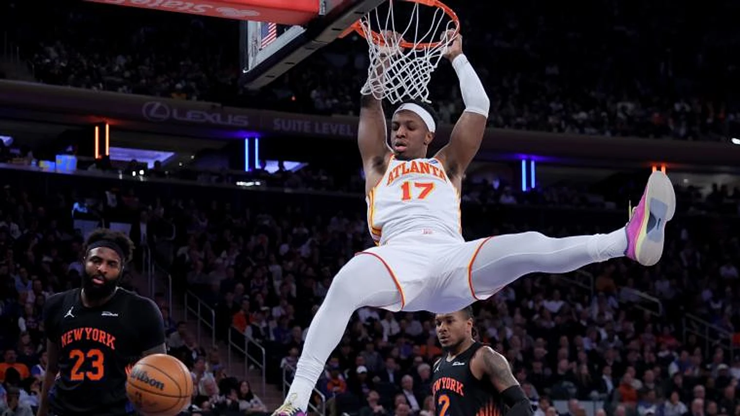Onyeka Okongwu is a top trade target to give the Celtics depth at center post-Nikola Vucevic - Image 1
