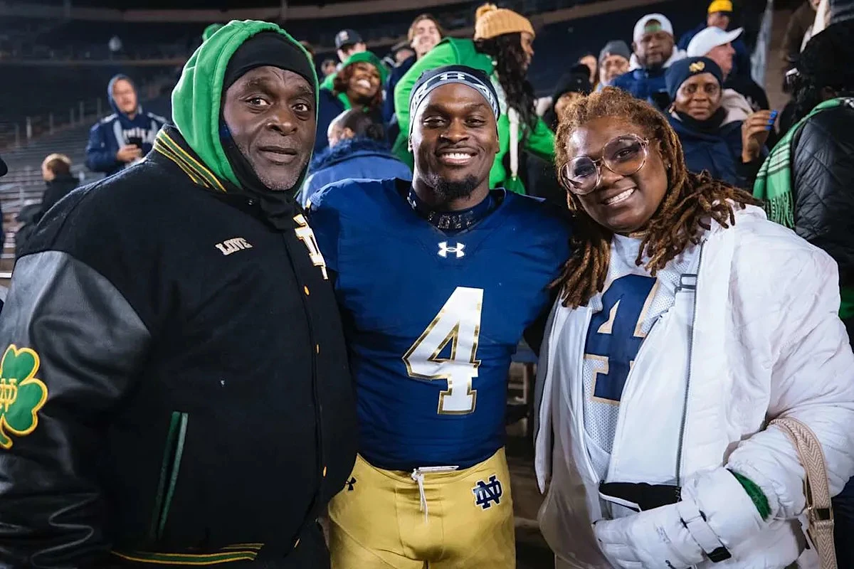 Meet Notre Dame Football Star Jeremiyah Love's Parents