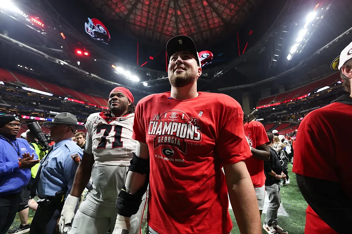 Watch: Monroe Freeling goes nuts when finds out he was drafted by Panthers