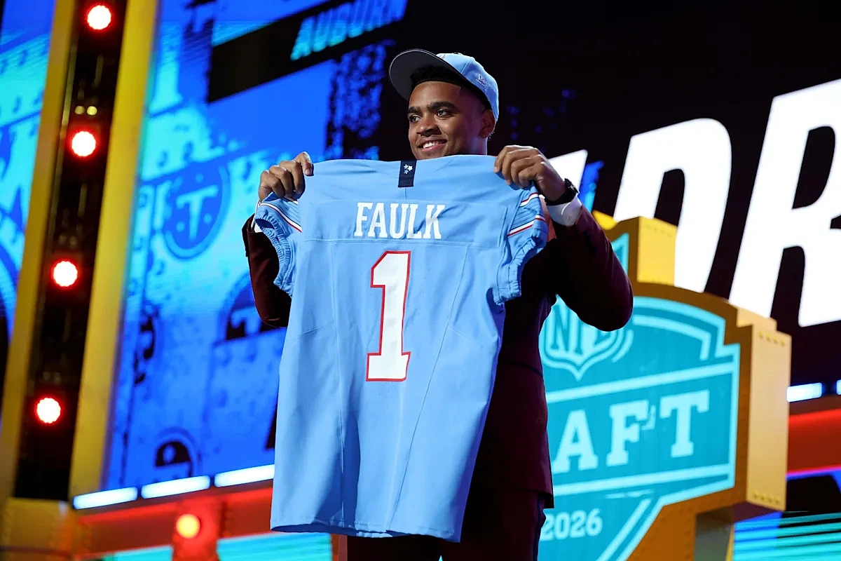 Titans select Keldric Faulk: Here's how fans reacted - Image 1