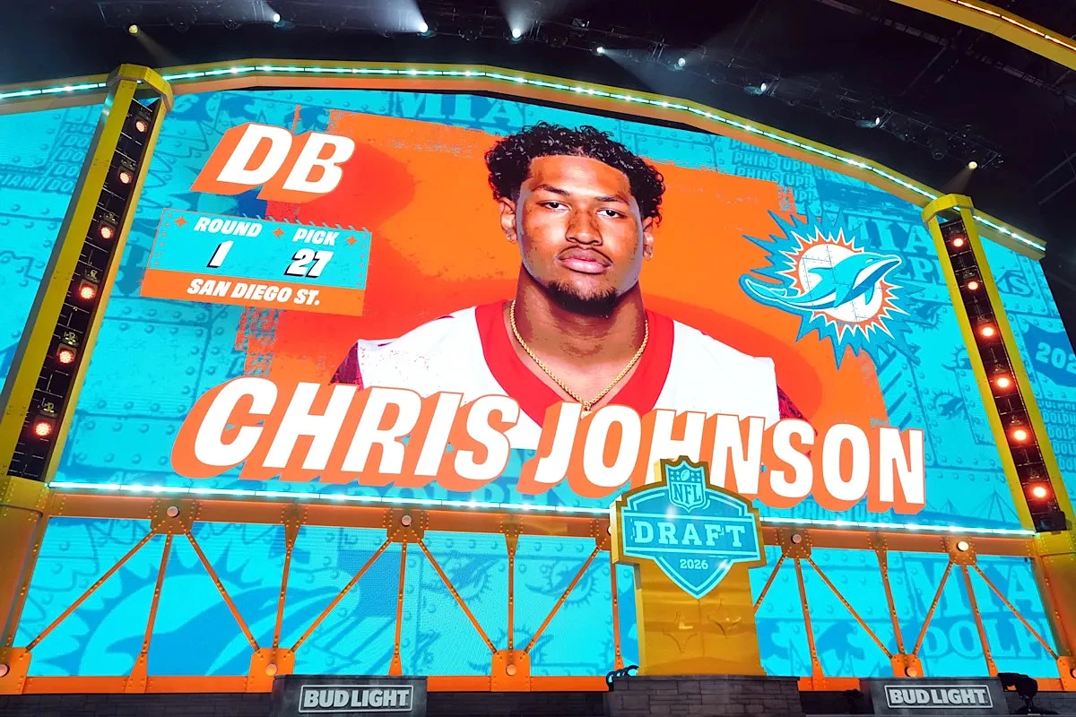 Dolphins trade up to get CB Chris Johnson - Image 1