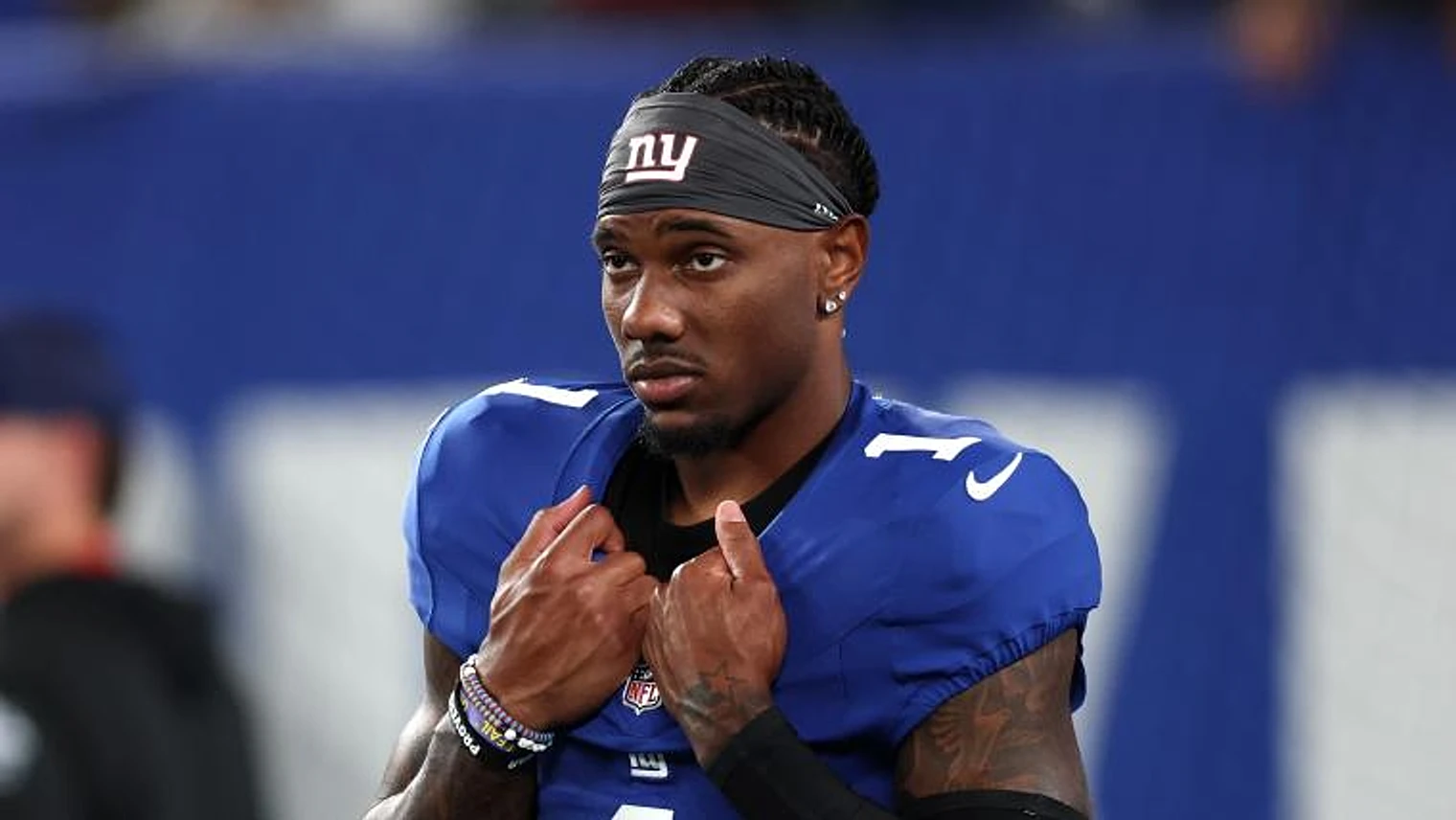Giants' Malik Nabers under fire for reaction to Cowboys' Caleb Downs selection