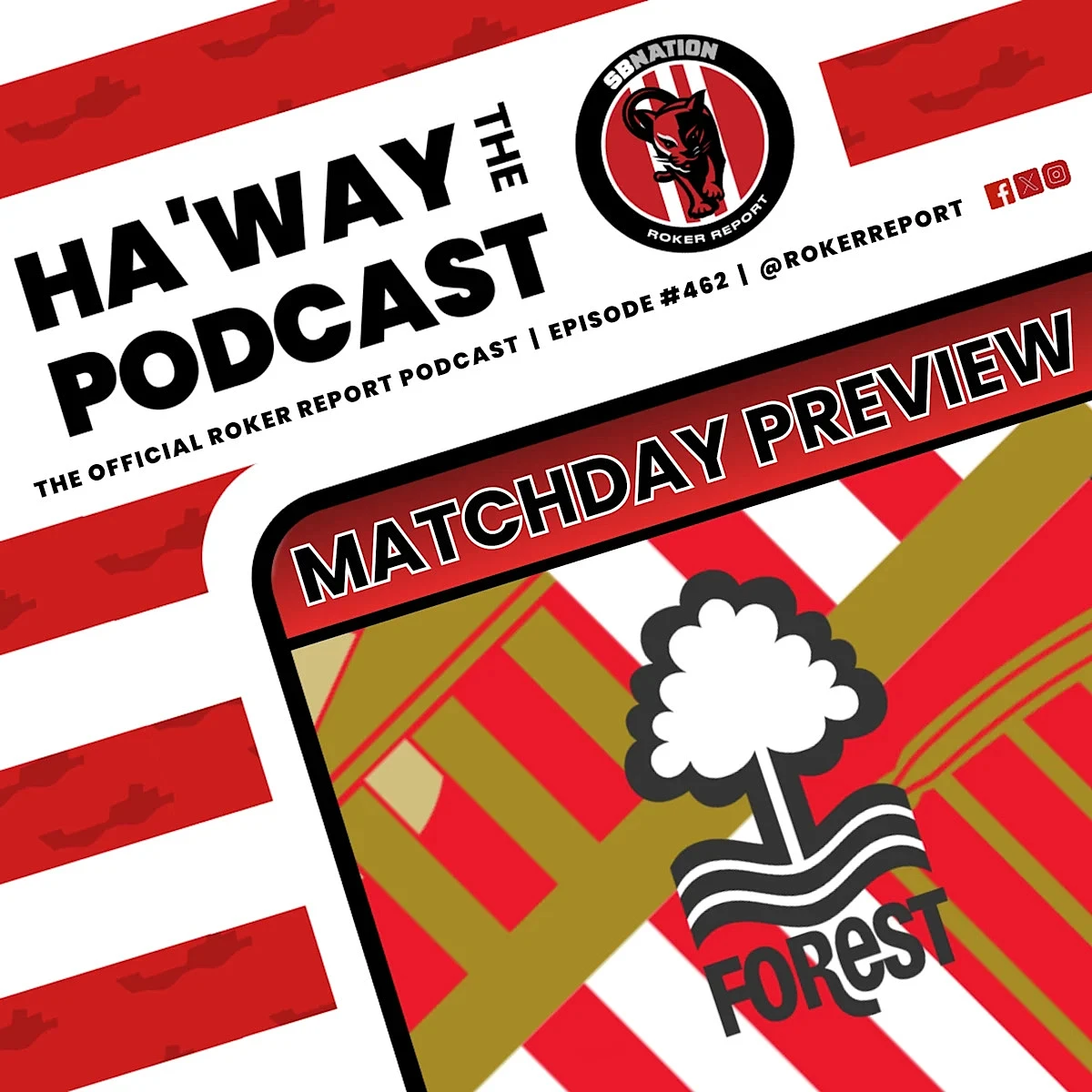 Haway The Podcast | MATCHDAY PREVIEW | SAFC v Forest | Huge Game At The SoL!