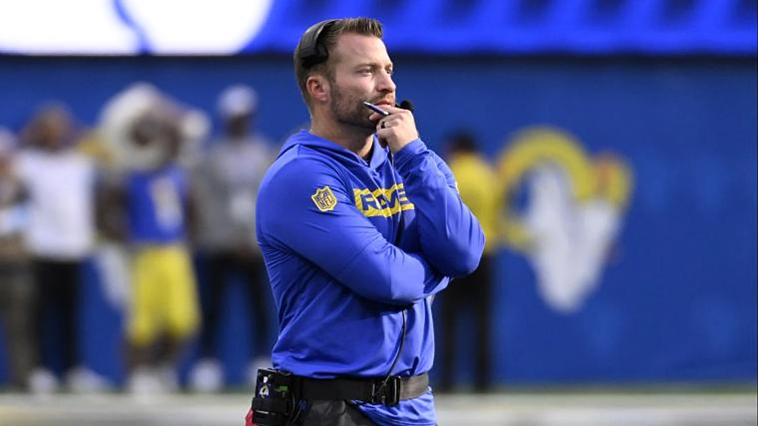 Sean McVay seemed somewhere else after Rams took Ty Simpson - Image 1