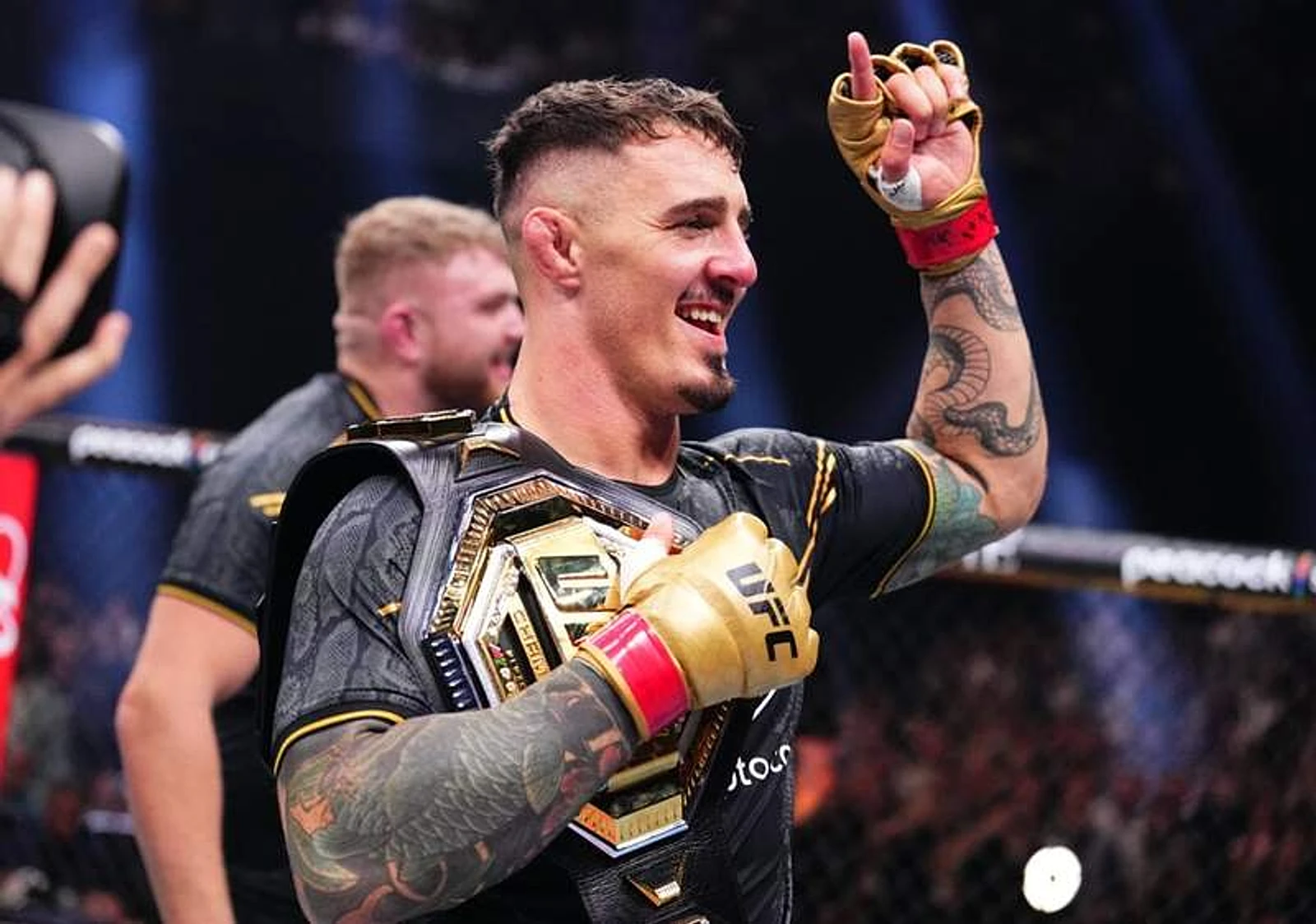 Tyron Woodley says Gable Steveson will topple Tom Aspinall — UFC clash heats up - Image 1