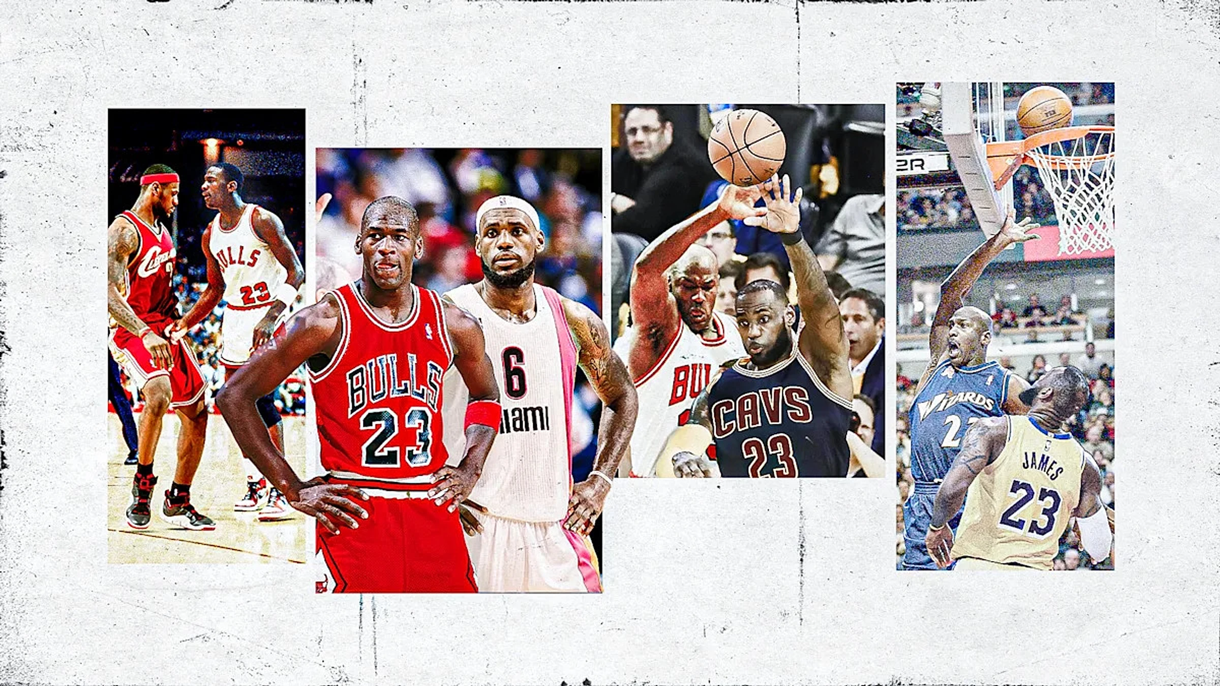 Michael Jordan vs. LeBron James: Pitting the GOATs from age 19 to age 41