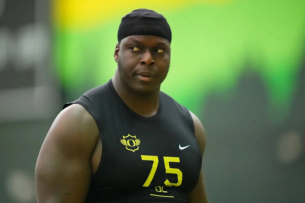 Emmanuel Pregnon lands with Super Bowl contender in Round 2 mock draft