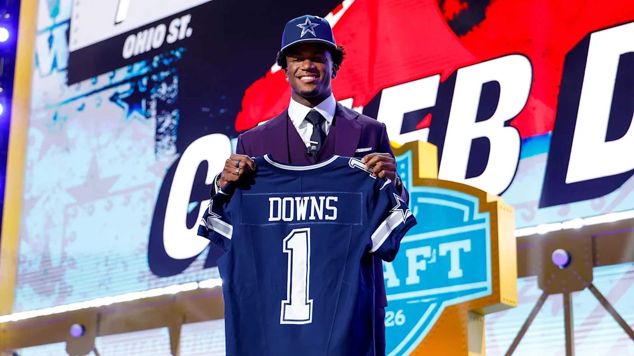 Caleb Downs ready to "do it all" for the Cowboys defense