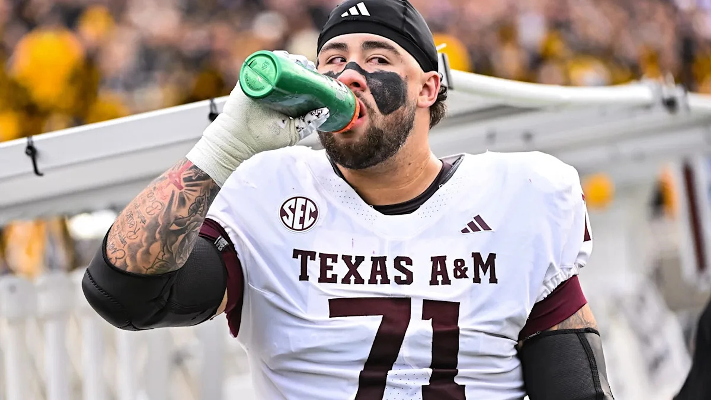Cardinals draft Texas A&M offensive lineman Chase Bisontis at No. 34