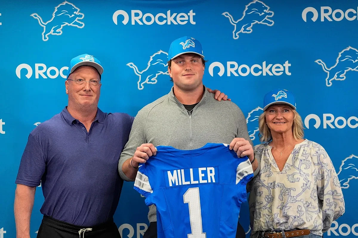 Detroit Lions' Blake Miller rejects comparisons to other Round 1 OTs