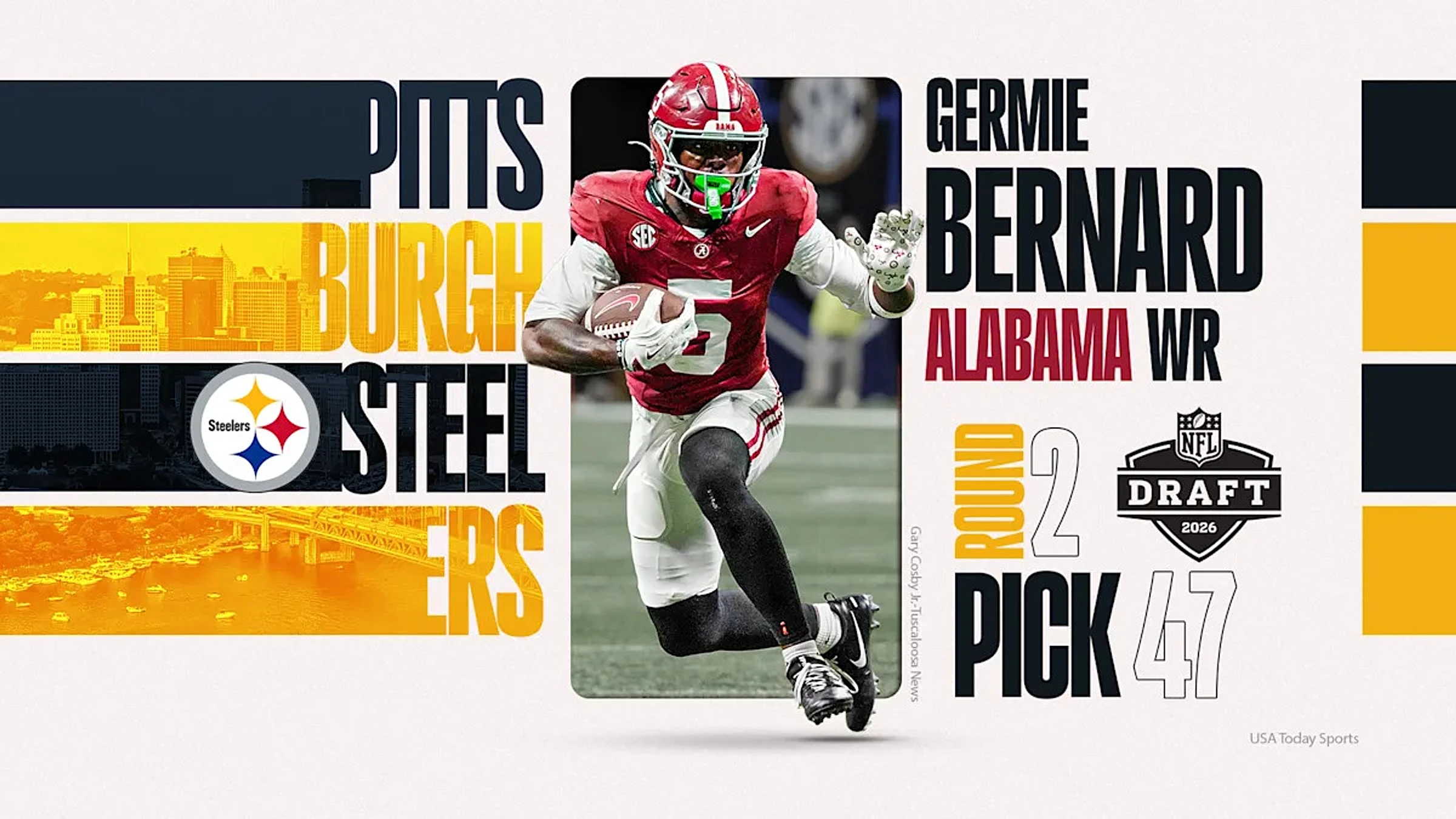 NFL Draft: Steelers trade up in Round 2 for their WR of the future - Image 1