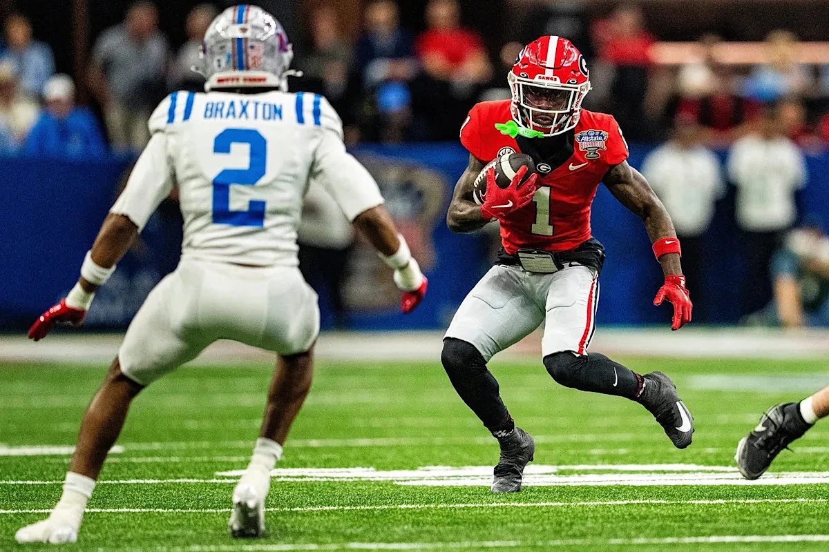 Falcons grade for drafting Georgia WR Zachariah Branch