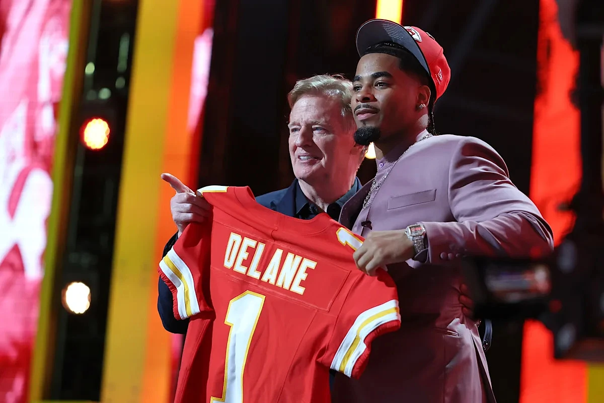 Chiefs had ‘top-5’ grade on Mansoor Delane, Andy Reid details top pick