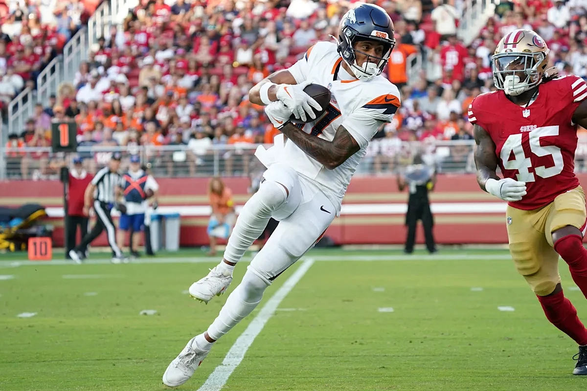 Broncos use their 2026 pick from the 2025 Devaugh Vele trade