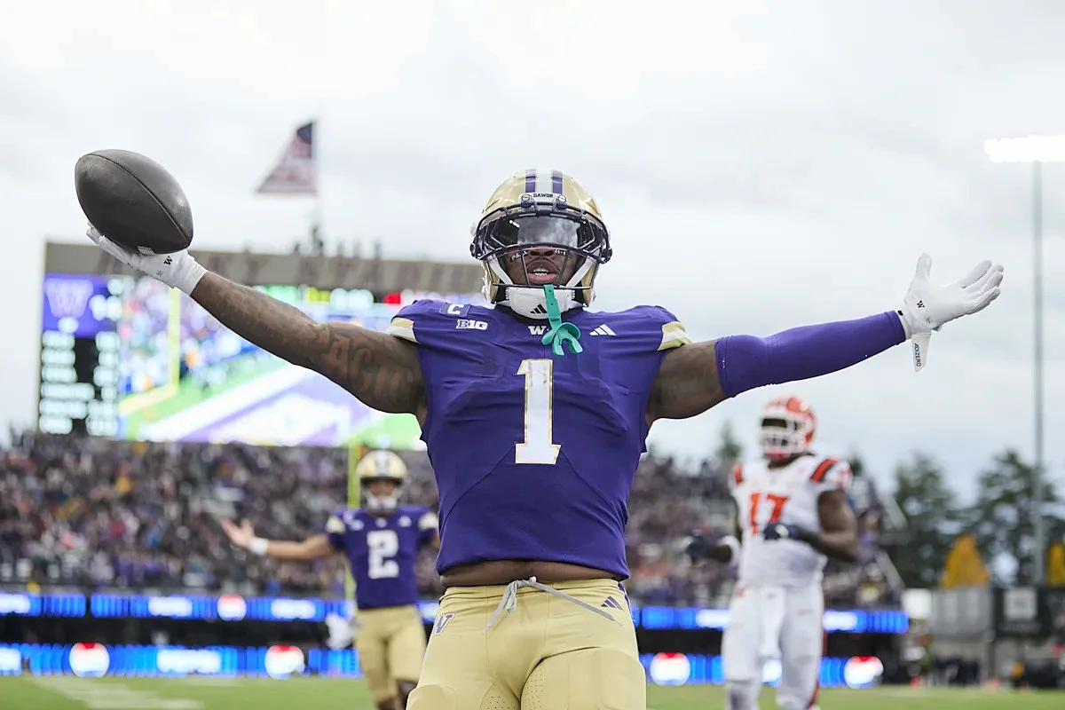 2026 NFL Draft: Denver Broncos select Washington RB Jonah Coleman with their 108th overall selection