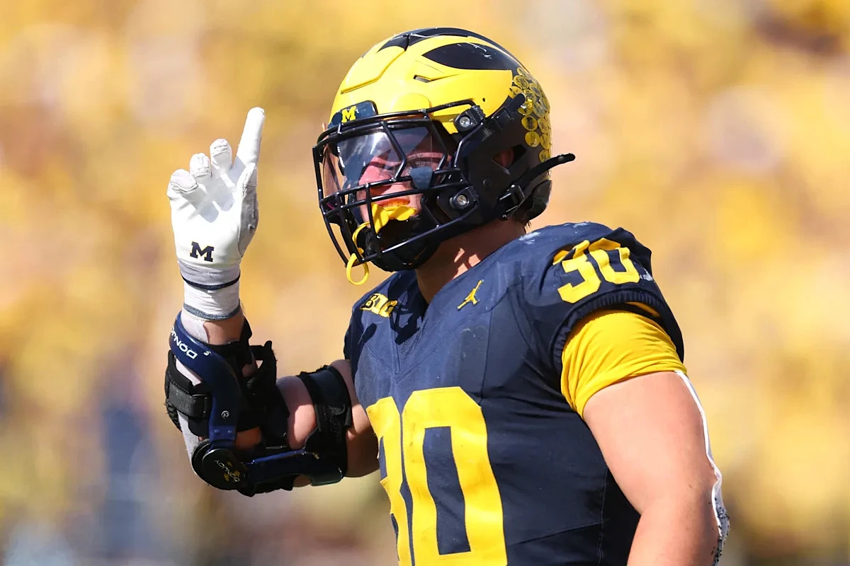 Detroit Lions select Michigan LB Jimmy Rolder in 2026 NFL draft