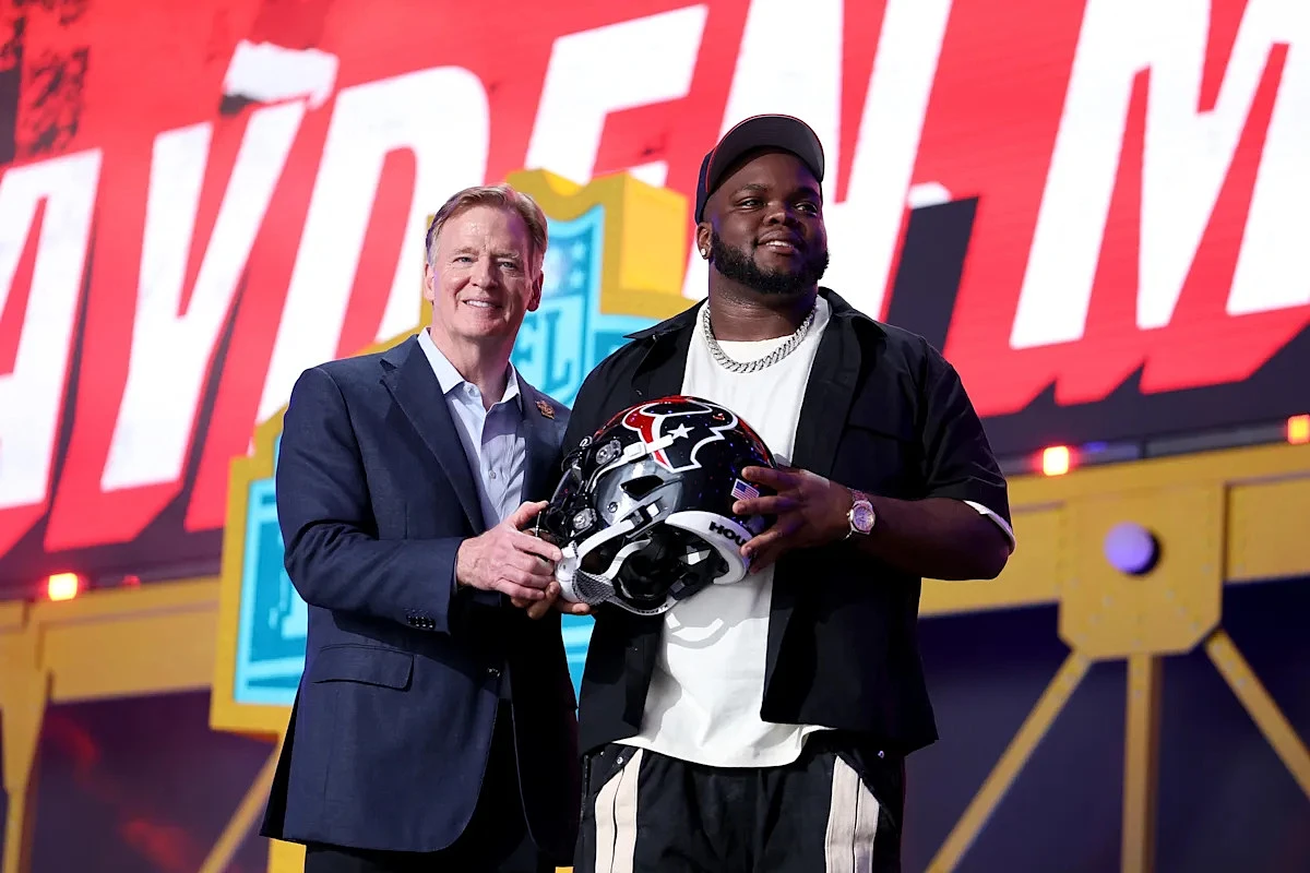 Ohio State DT Kayden McDonald 'emotional' after being picked by Texans