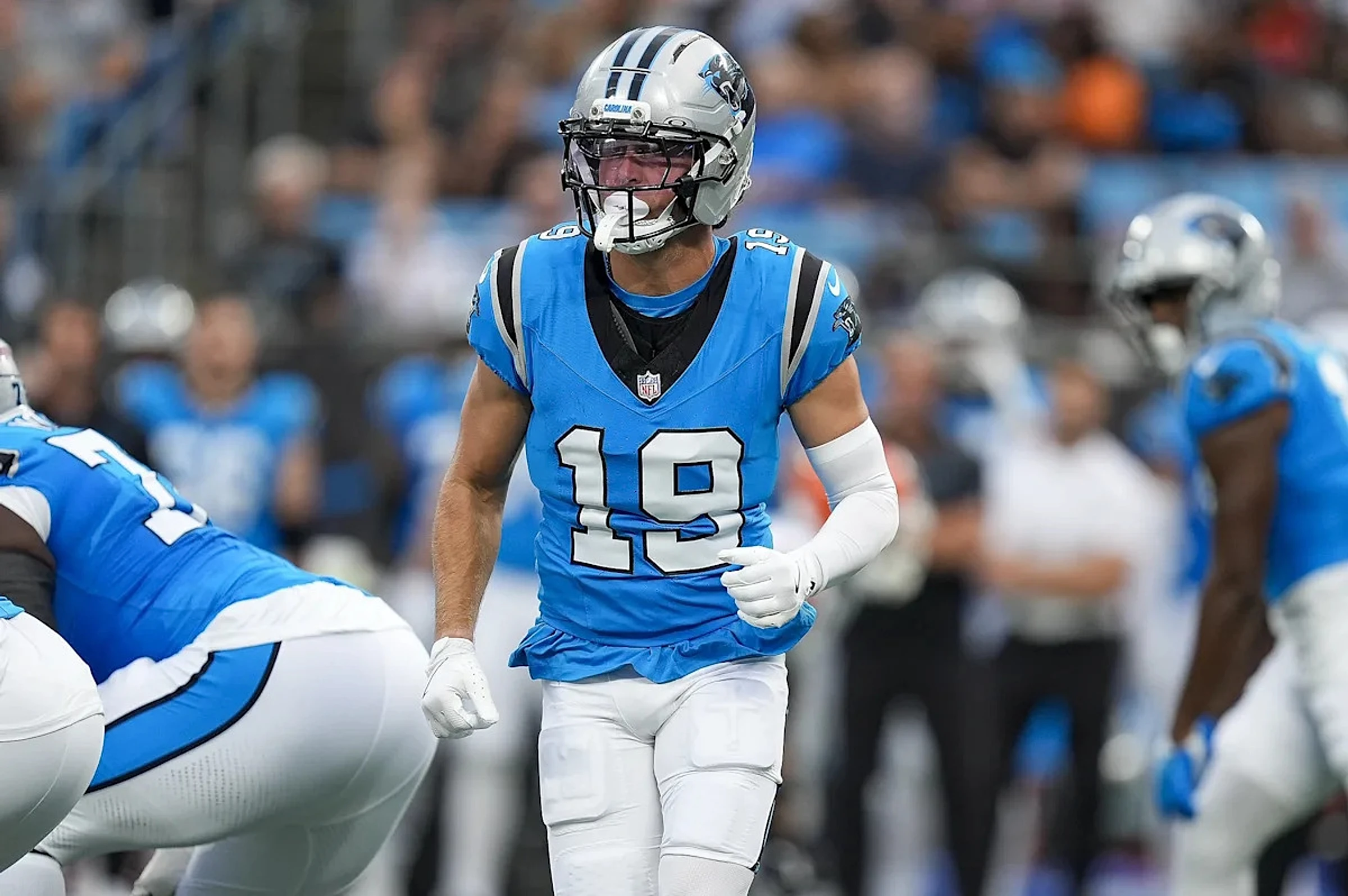 What did the Panthers get in the Adam Thielen trade?