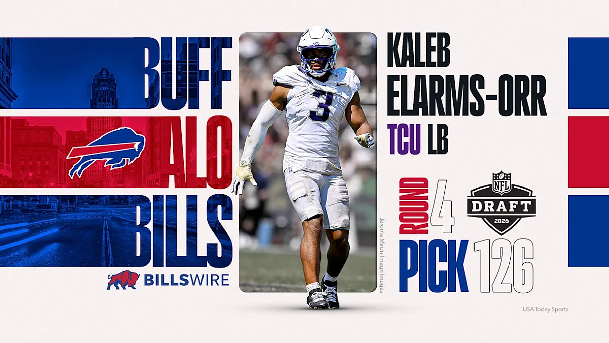 2026 NFL Draft: Bills select LB Kaleb Elarms-Orr in Round 4