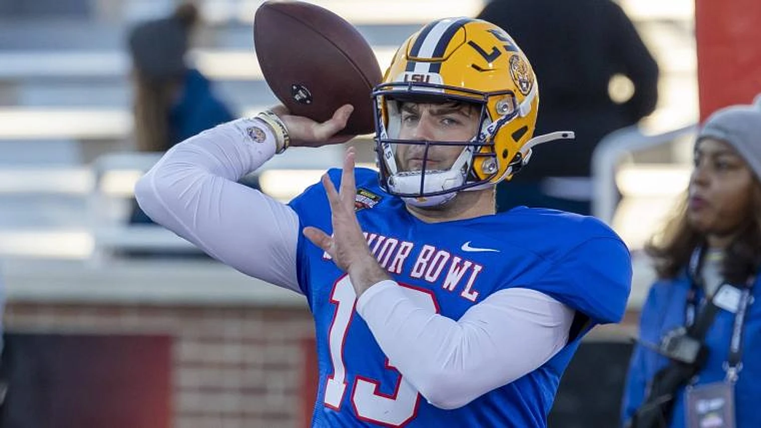 Why LSU's Garrett Nussmeier is sliding down NFL Draft board