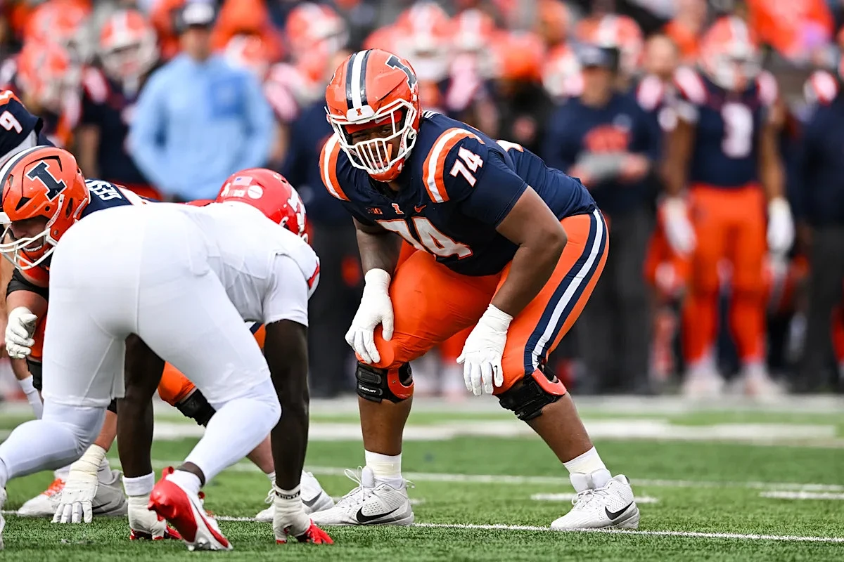 NY Giants NFL Draft 2026: New York selects OT JC Davis in Round 6, No. 192 overall