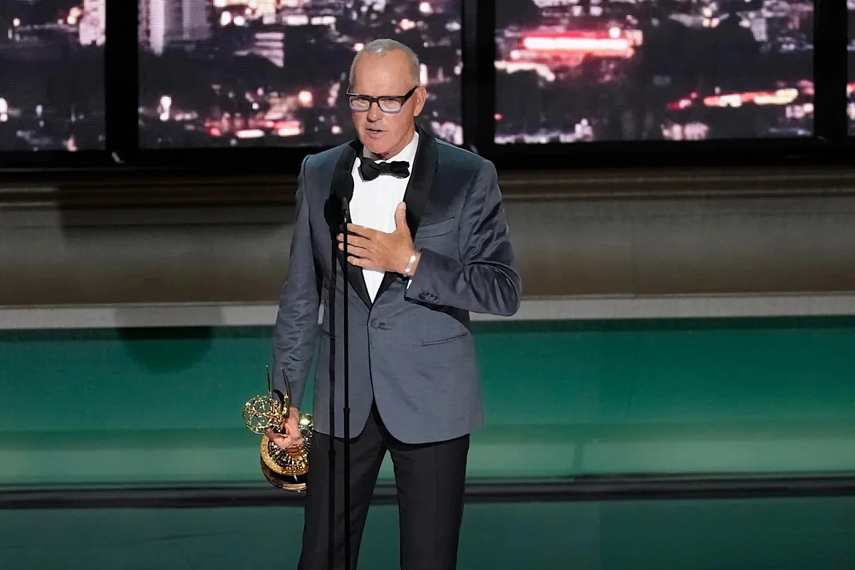 Why was Michael Keaton at the 2026 NFL Draft?