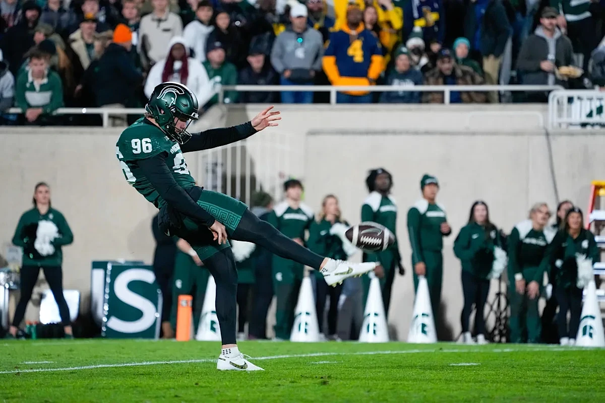 Ravens select punter Ryan Eckley at pick No. 211 of the NFL draft