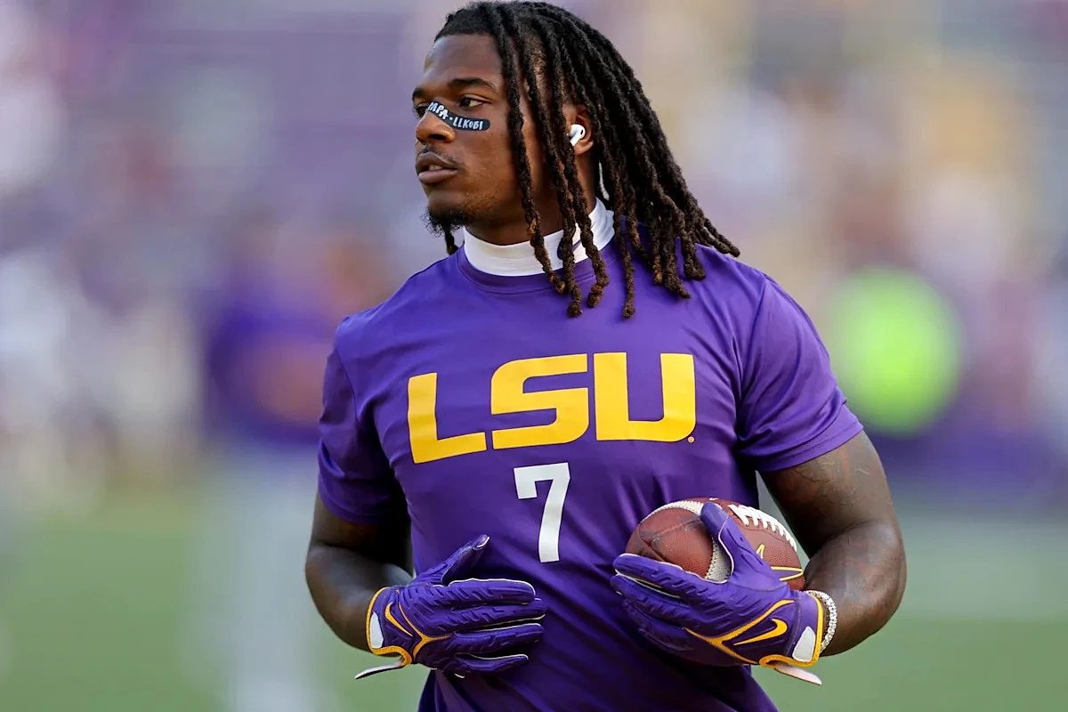 Former LSU star swears off Saints fandom after being picked by Falcons