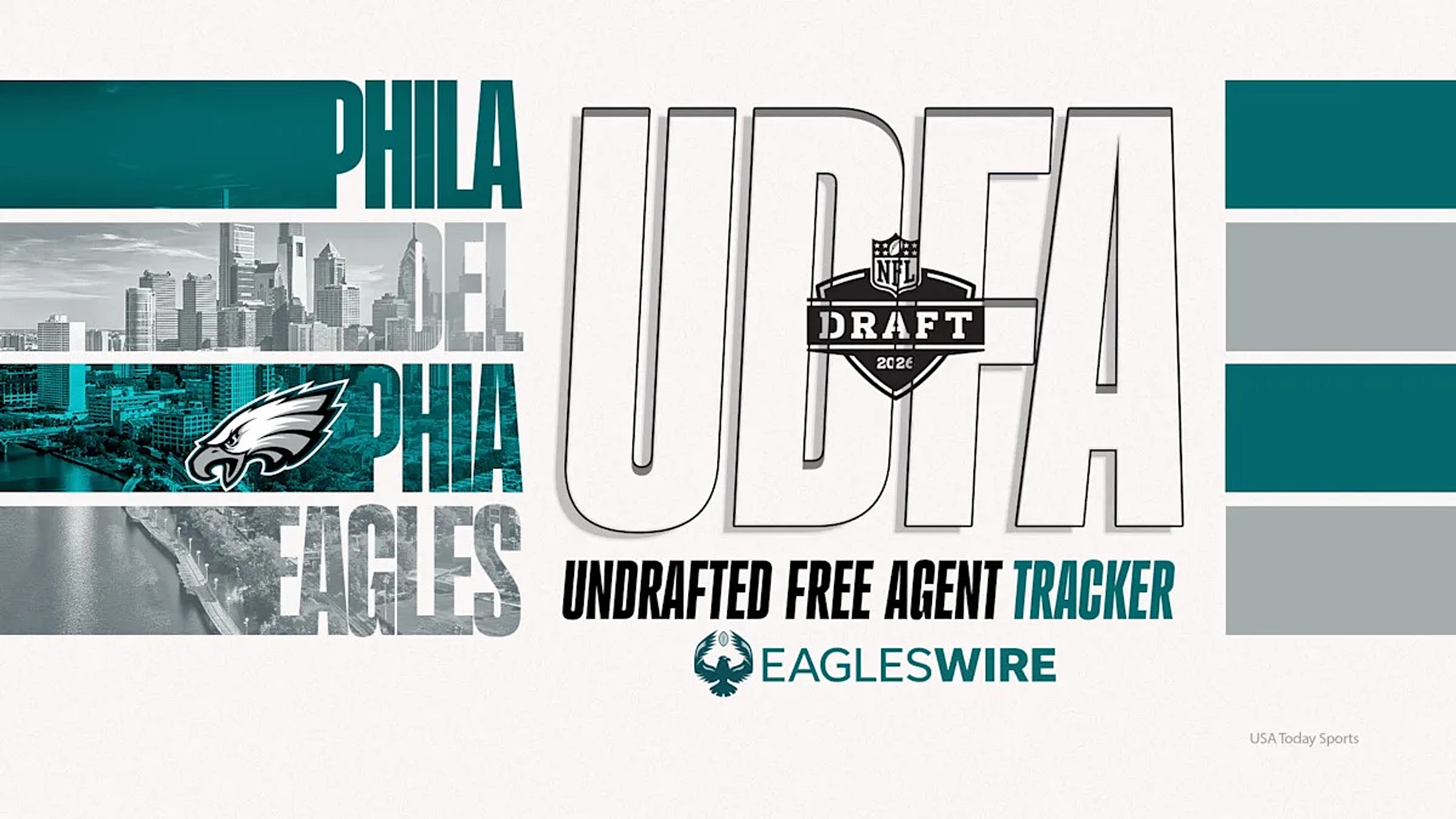 Eagles undrafted free agent (UDFA) tracker following 2026 selections