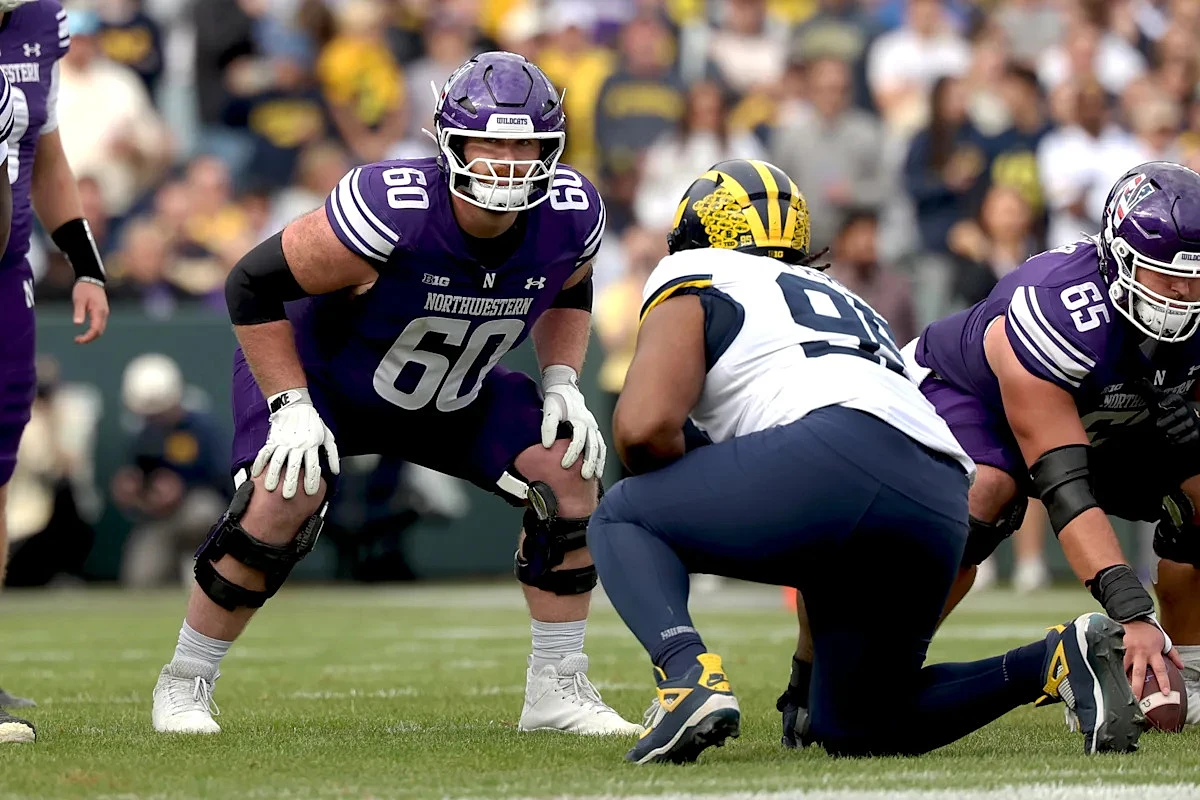 Ravens select Northwestern OL Evan Beerntsen with final pick in 2026 NFL Draft