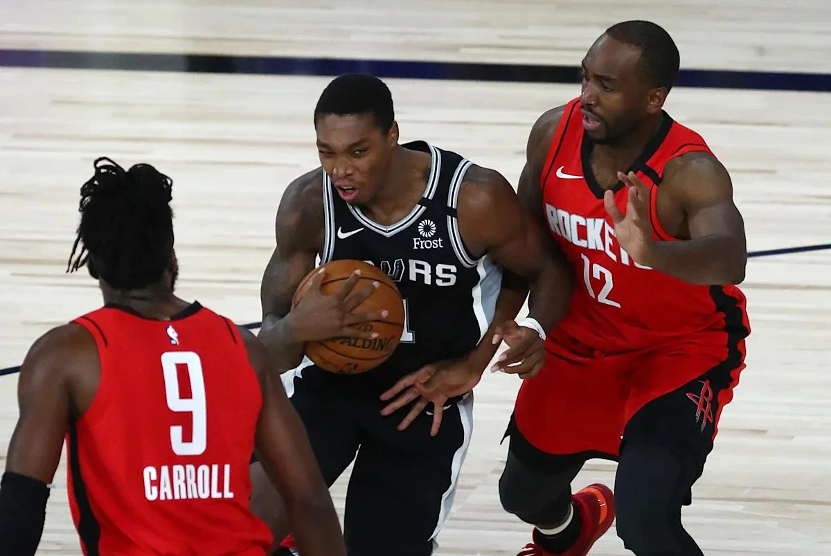 Houston Rockets jersey history No. 12 - Luc Mbah a Moute (2017-18)