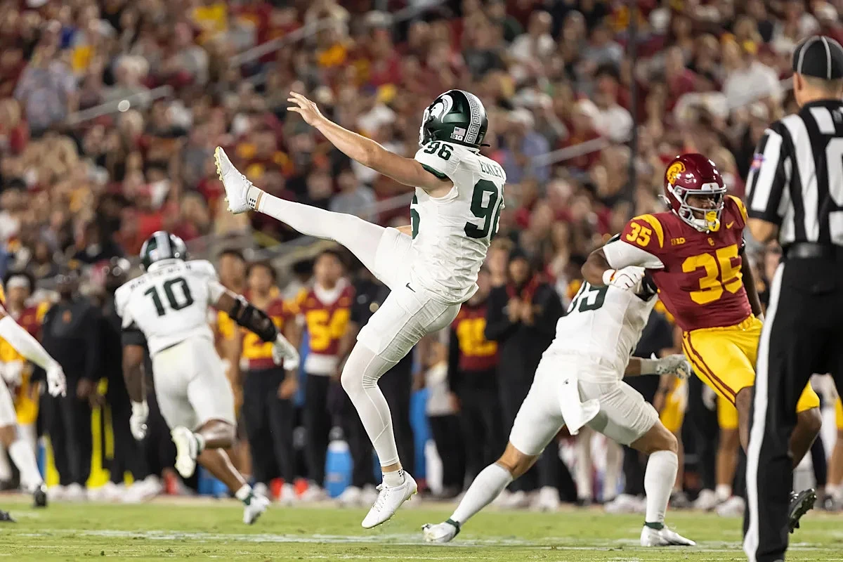 Michigan State punter Ryan Eckley drafted by Baltimore Ravens