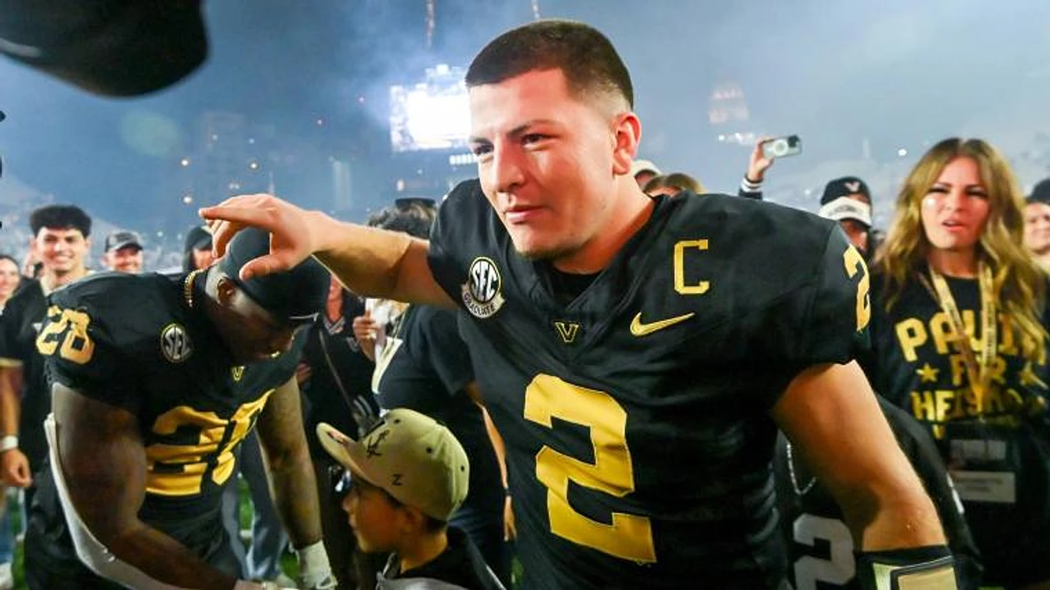 Jets urged to sign Diego Pavia after Vandy QB isn't drafted