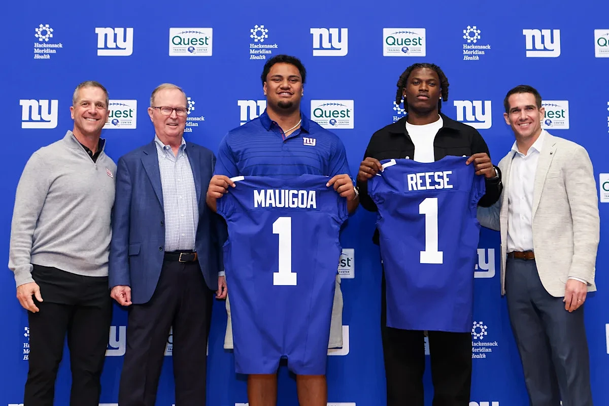 John Harbaugh rounds out first draft class with 'a bunch of Giants'