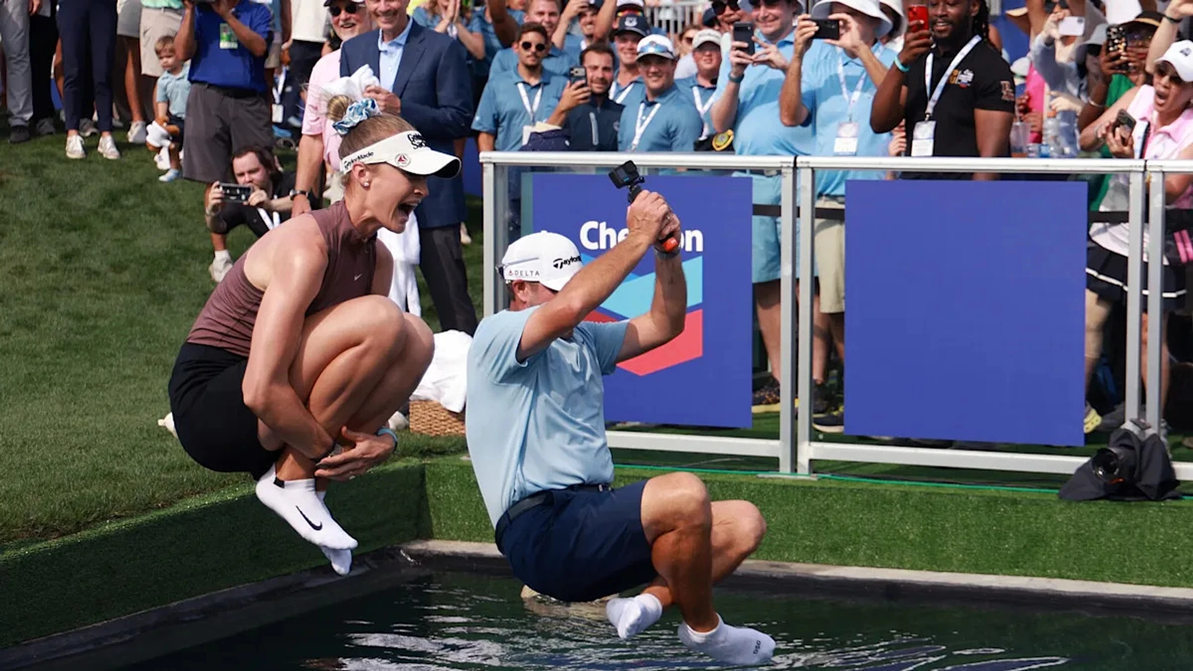 2026 Chevron Championship ends with a Nelly Korda coronation — and a cannonball - Image 1