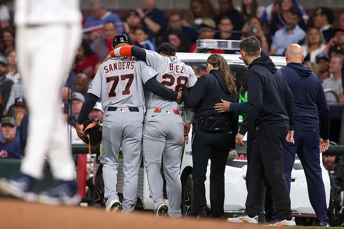 Báez, Mize injured in Tigers' 5-2 loss to Braves in opener - Image 1