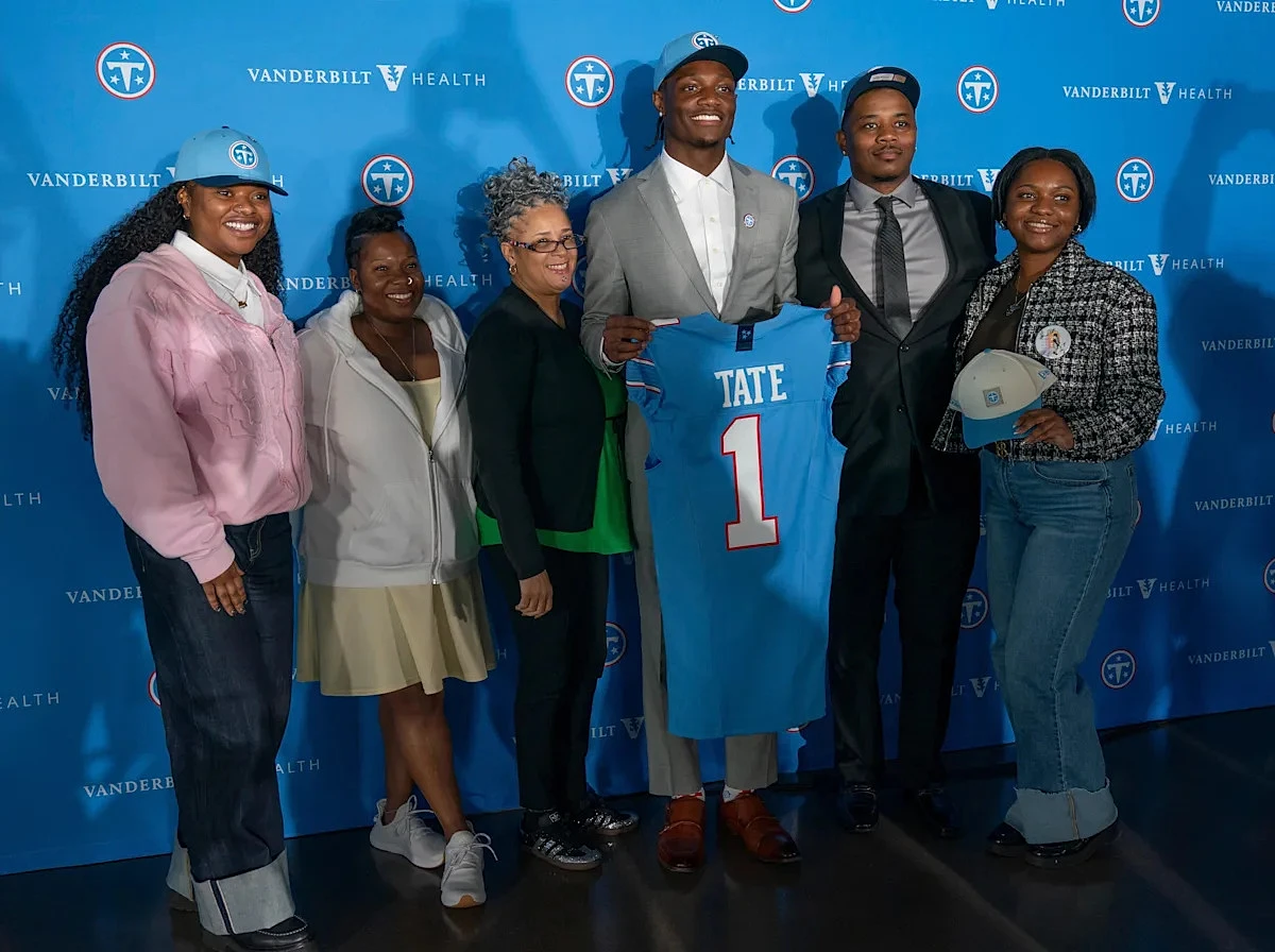 Was Carnell Tate the Titans' guy all along? One ex-NFL WR thinks so