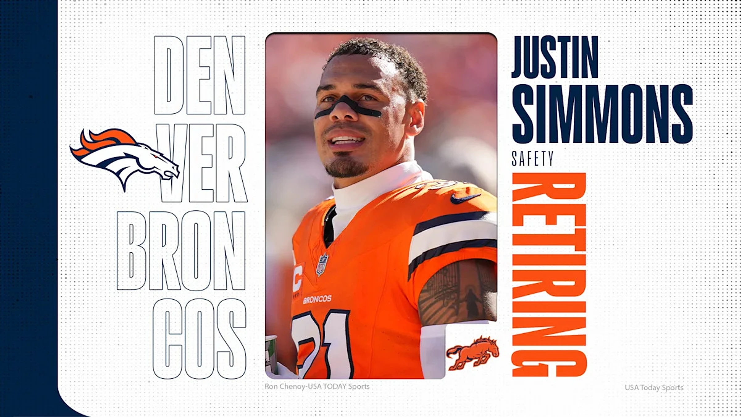 Twitter reacts to Broncos great Justin Simmons retiring from NFL