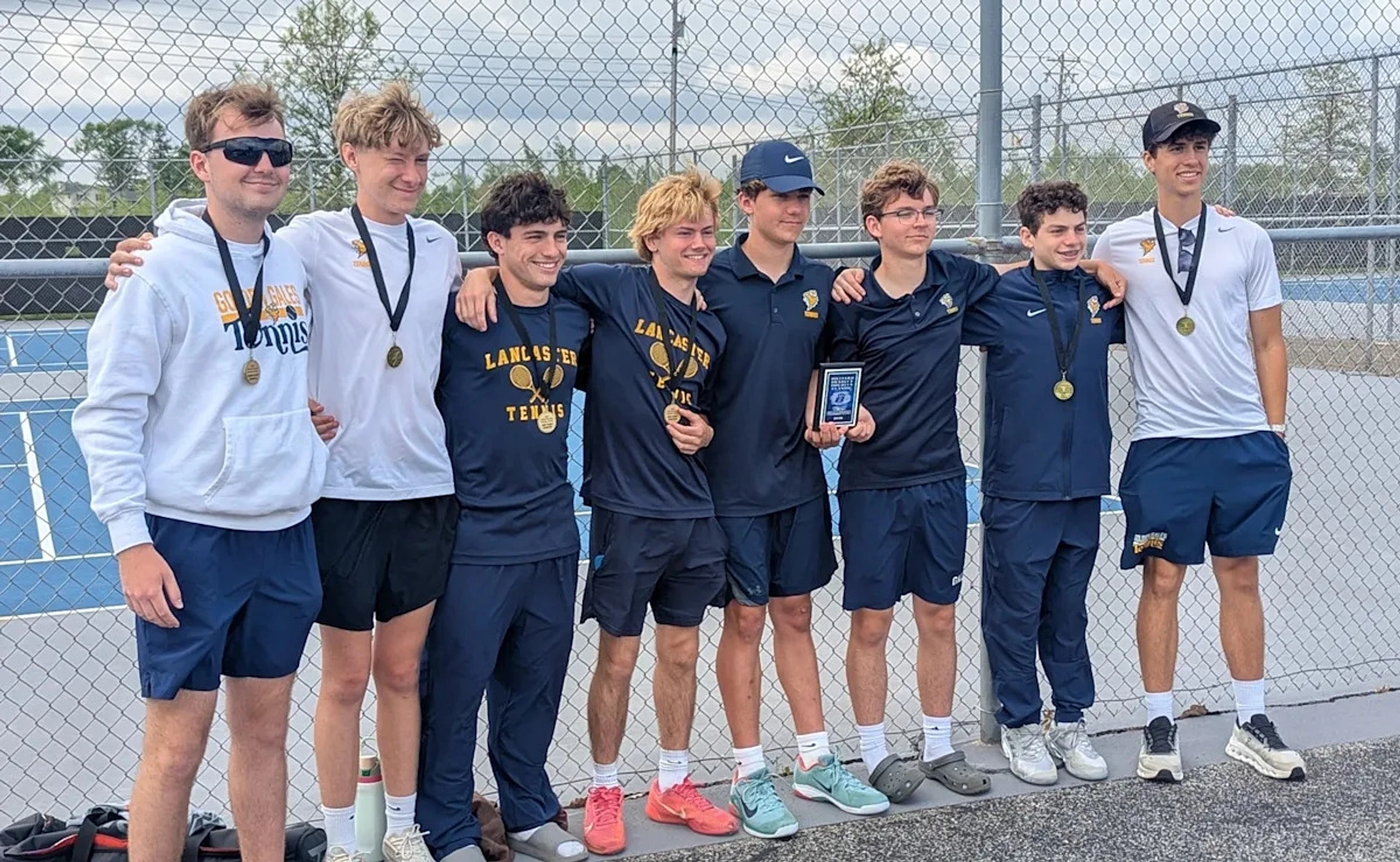Lancaster boys tennis team claims doubles classic title - Image 1