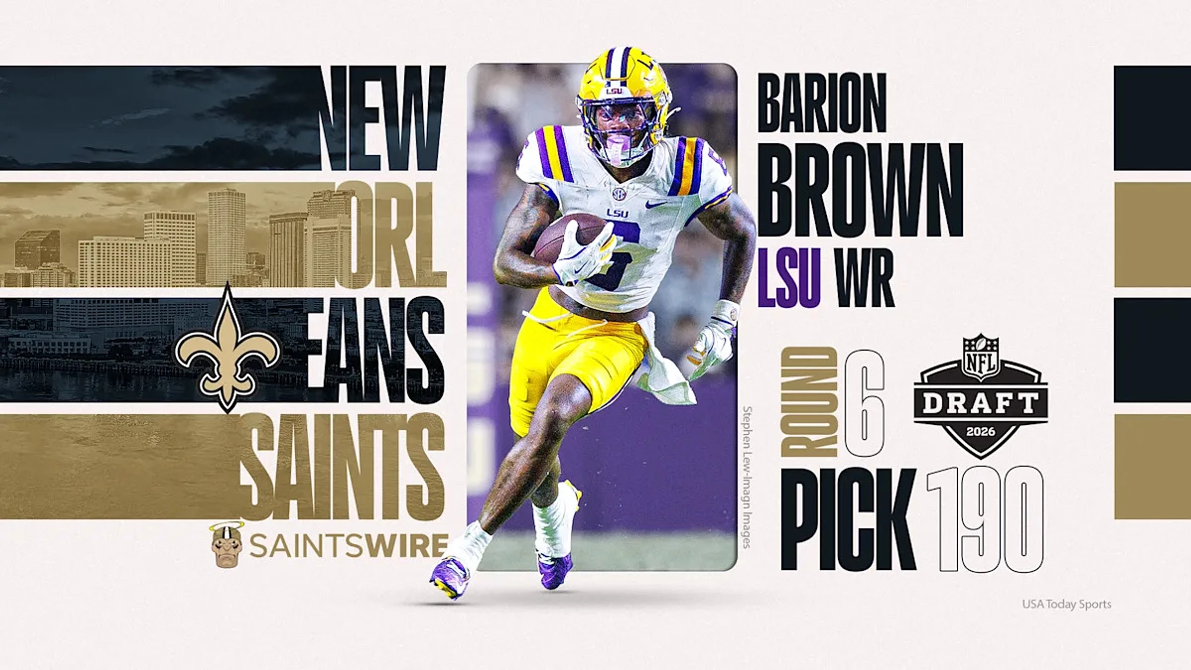 What the Saints are getting in Barion Brown: Fit and scouting report
