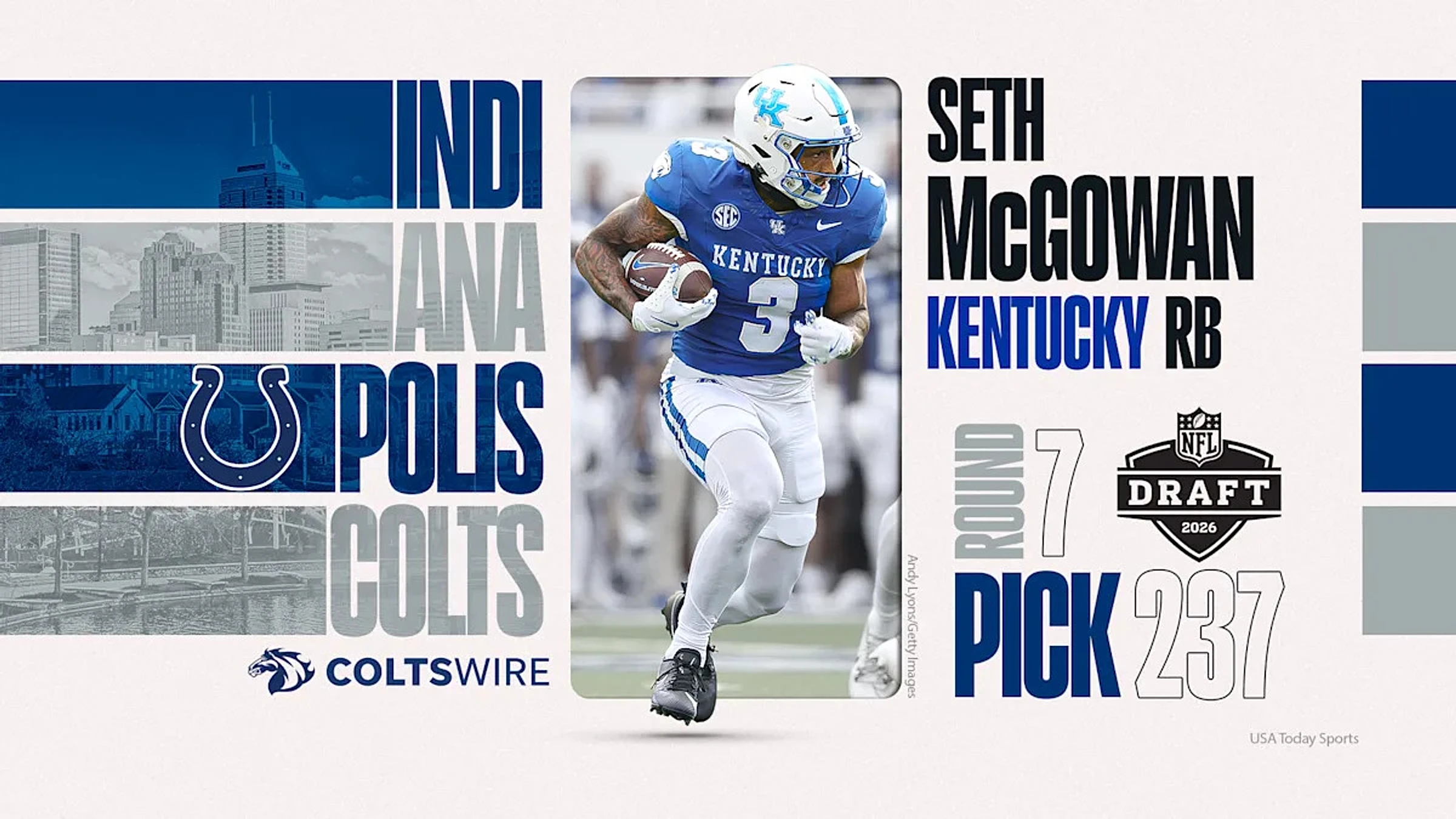 Colts' scout evaluates RB Seth McGowan pick in 2026 NFL draft