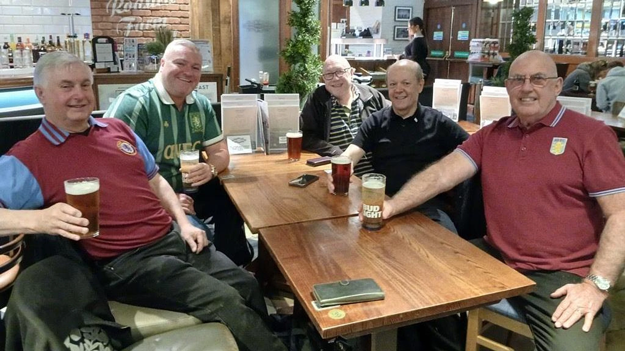 Villa fans in Dublin jaunt for England-based match