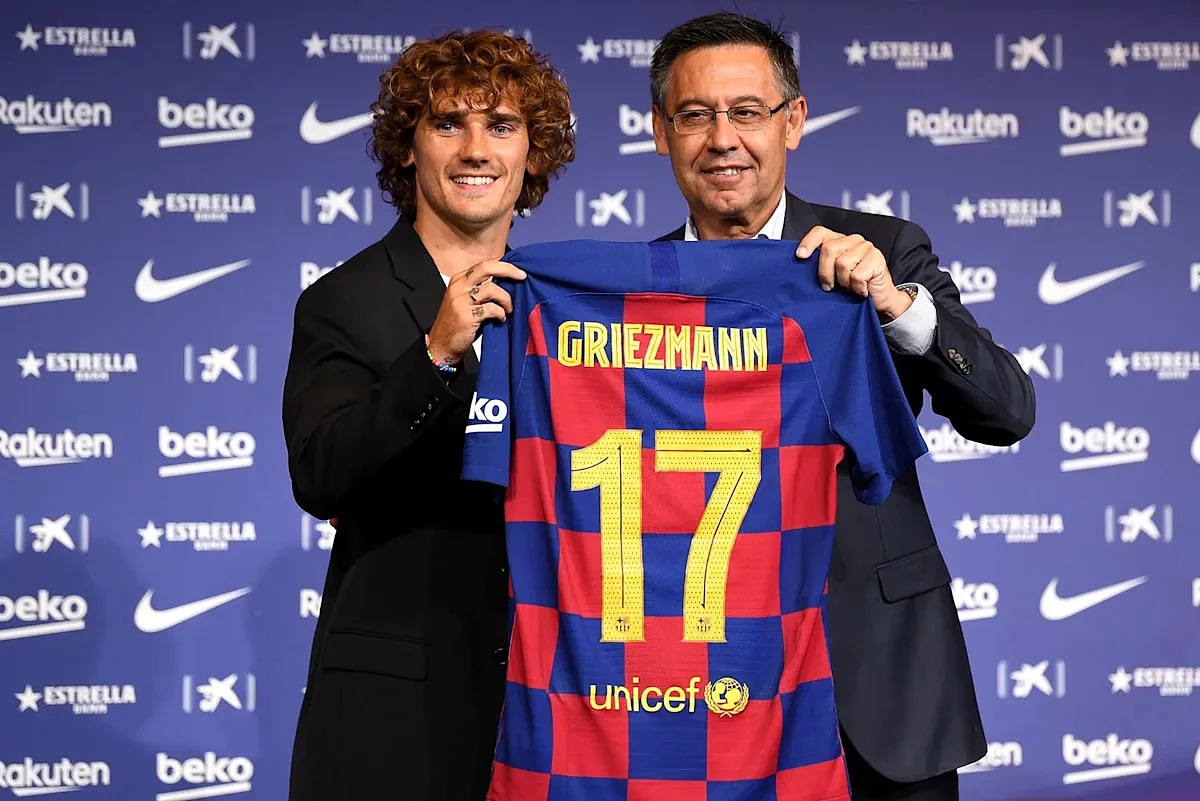 Barcelona launch investigation into two suspicious payments made in Antoine Griezmann transfer