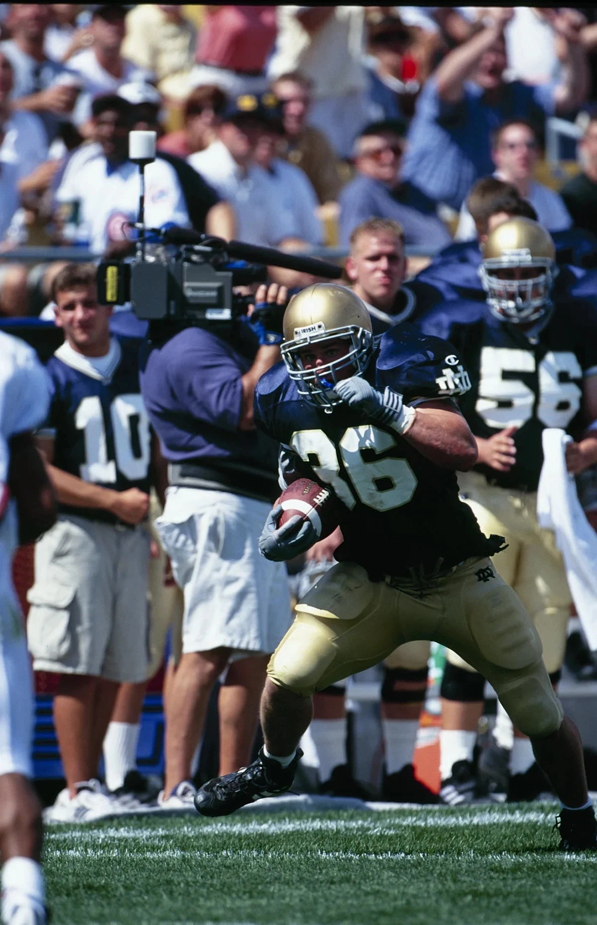 FIVE NOTRE DAME FOOTBALL PHOTOS FOR A FRIDAY: Fullbacks Forever Part I