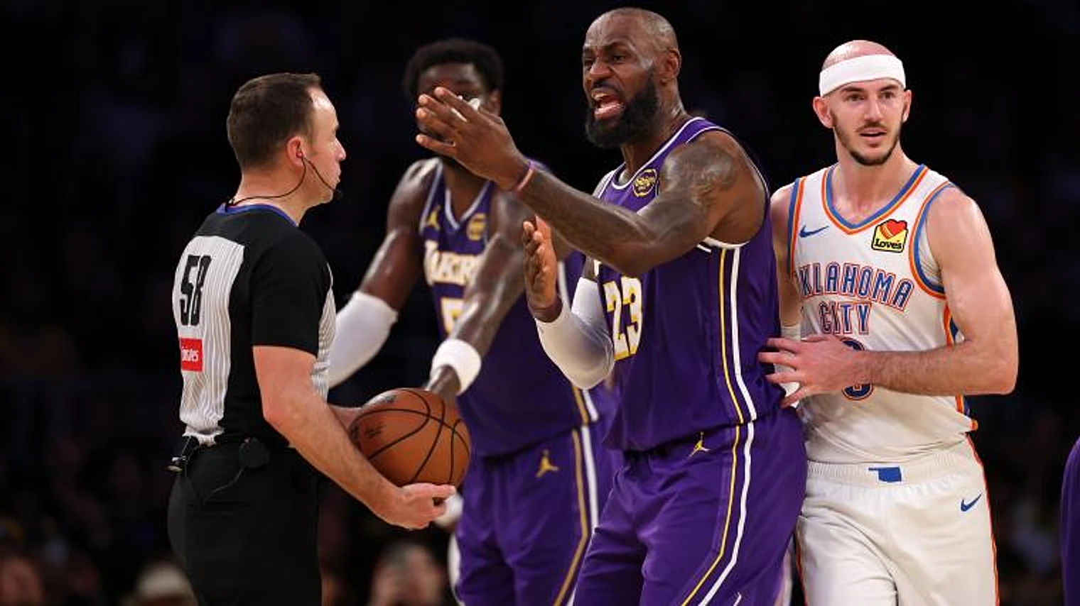 LeBron James is well aware of how good the OKC Thunder will be against the LA Lakers