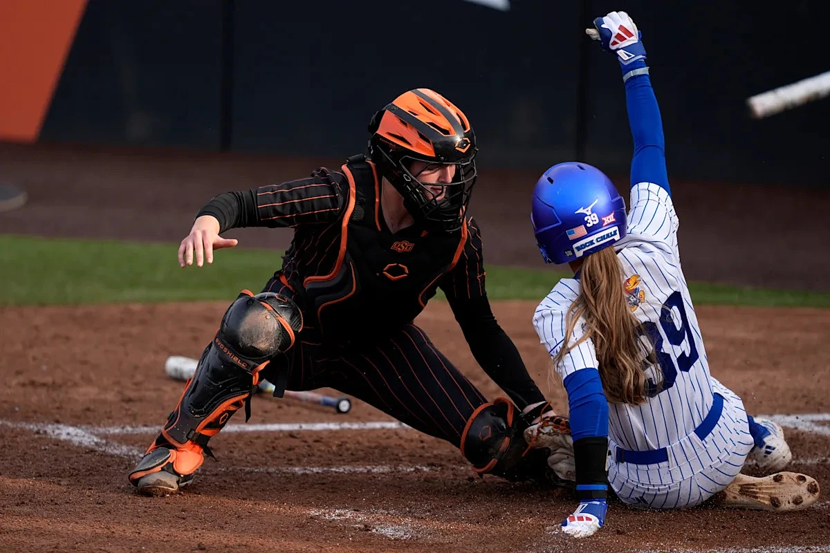 Oklahoma State softball vs Kansas live score updates from Cowgirls-Jayhawks
