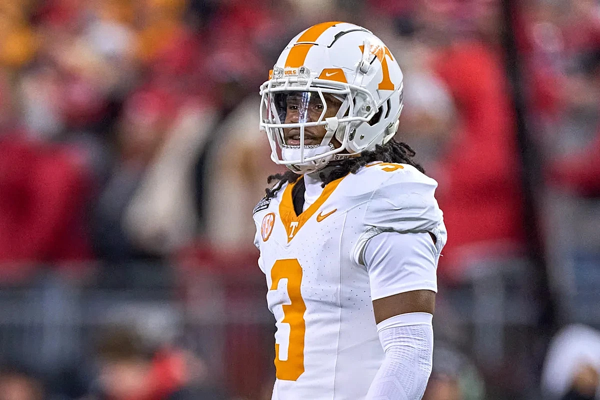 Jermod McCoy hits practice field